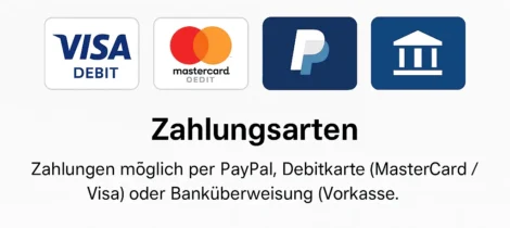 Zahlungsarten - Footer Megamarket