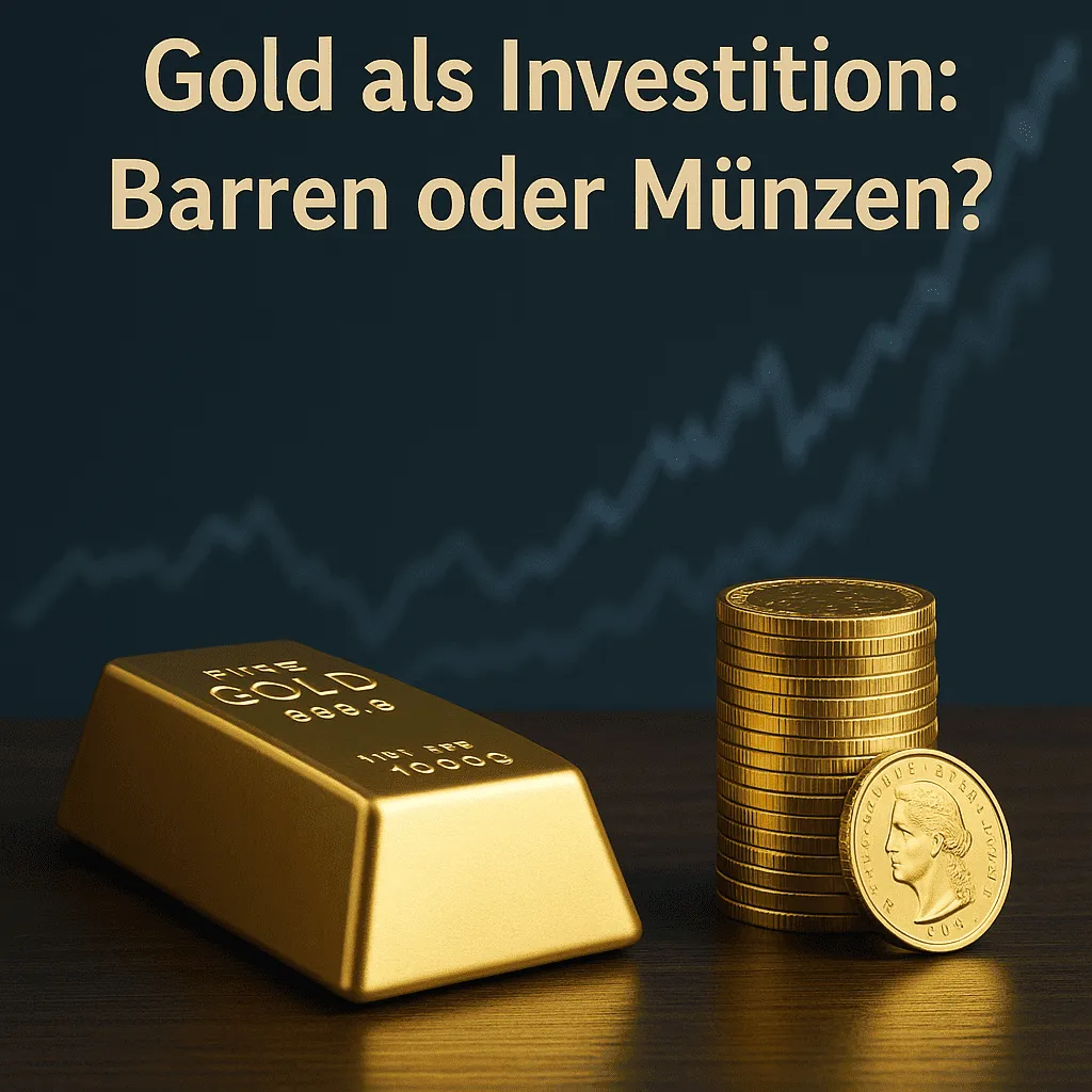 Gold als Investition Barren oder Münzen