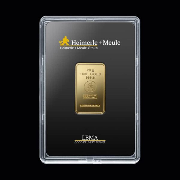 20g Goldbarren 999.9 Feingold