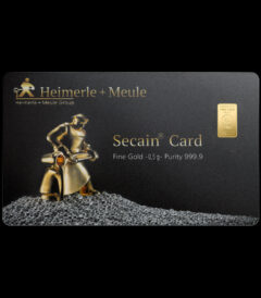 0.5g Goldbarren 999.9 Feingold – Heimerle + Meule | Sicher online kaufen