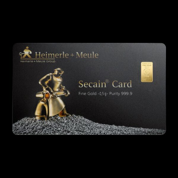0.5g Goldbarren 999.9 Feingold – Heimerle + Meule | Sicher online kaufen