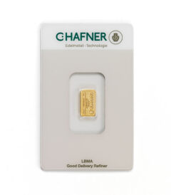 1g Goldbarren 999.9 Feingold – C.Hafner