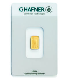 2g Goldbarren 999.9 Feingold