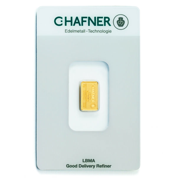 2g Goldbarren 999.9 Feingold