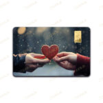 Geschenkkarte Liebe (1) 1g Goldbarren (999.9 Feingold)